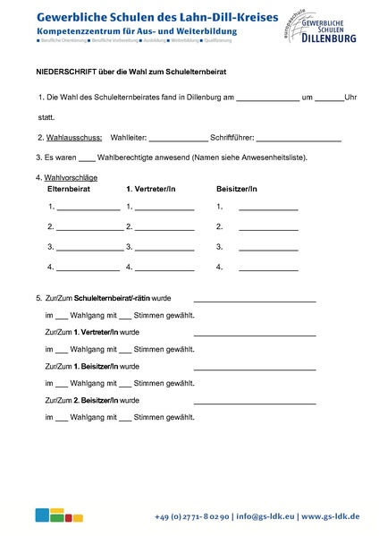 Datei:Niederschrift Wahl Schulelternbeirat 2025.pdf